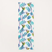 Tropische lange staartjes yogamat (Voorkant)