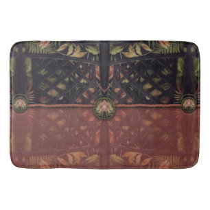 Tropische Latticework-koppeling Badmat