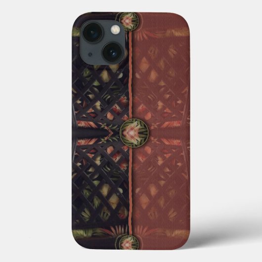 Tropische Latticework-koppeling Case-Mate iPhone Case (Achterkant)
