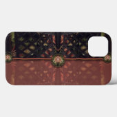 Tropische Latticework-koppeling Case-Mate iPhone Case (Achterkant (horizontaal))