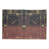 Tropische Latticework-koppeling Kussensloop (Achterkant-Links)