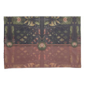 Tropische Latticework-koppeling Kussensloop (Voorkant-Rechts)