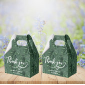 Tropische Leaf Monstera Greenera-voorhoede Bedankdoosjes