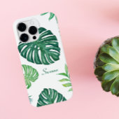 Tropische Leaf Patroon Telefoon Case