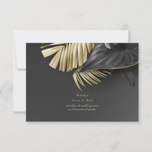 Tropische lederen sympathie bedankt (Voorkant)