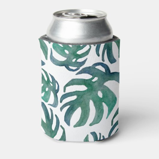 Tropische lefband Bachelorette Blikjeskoeler (Blikje Achterkant)