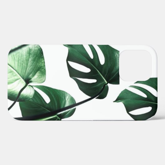 Tropische leftelefoondraagtas Case-Mate iPhone case (Achterkant (horizontaal))