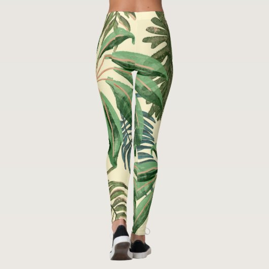 Tropische Leggings koelen (Achterkant)