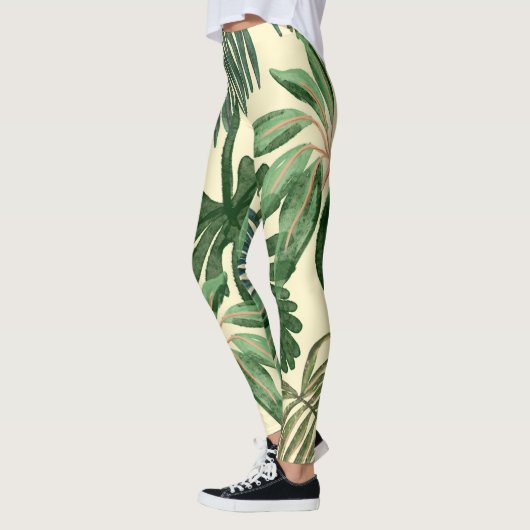 Tropische Leggings koelen (Links)