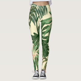 Tropische Leggings koelen
