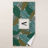 Tropische leiders Persoonlijke badhanddoek (Badhanddoek)