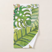 Tropische lekkage in Waterverf Bad Handdoek (Handdoek)