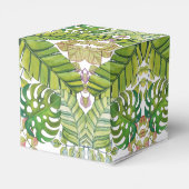 Tropische lekkage in Waterverf Bedankdoosjes (Achterkant)