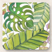 Tropische lekkage in Waterverf Bier Onderzetter (Voorkant)