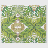Tropische lekkage in Waterverf Cadeaupapier (Vlak)