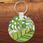 Tropische lekkage in Waterverf Sleutelhanger (Voorkant)