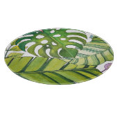 Tropische lekkage in Waterverf Snijplank (Hoek)