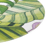 Tropische lekkage in Waterverf Snijplank (Hoek)