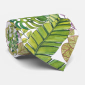 Tropische lekkage in Waterverf Stropdas (Opgerold)