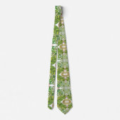 Tropische lekkage in Waterverf Stropdas (Achterkant)