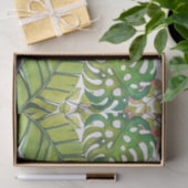 Tropische lekkage in Waterverf Tissuepapier (Geschenk)