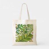 Tropische lekkage in Waterverf Tote Bag (Achterkant)