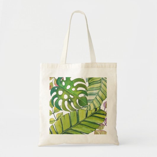 Tropische lekkage in Waterverf Tote Bag (Voorkant)