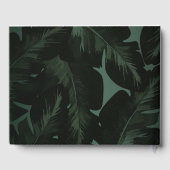 Tropische lekkernij in Groen en Zwart Gastenboek (Achterkant)