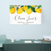 Tropische Lemon Vrijgezellenfeest Banner (Beurs)