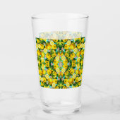 TROPISCHE LEMONS GLASTUMBLER GLAS (Voorkant)