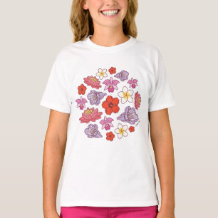 Tropische lente t-shirt