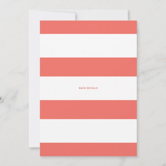 Tropische Let's Flamingle Summer Bridal Luncheon Kaart (Achterkant)