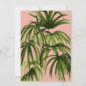 Tropische liefde / Bewaar de datum Save The Date (Achterkant)