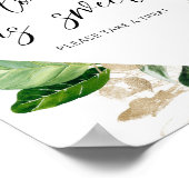 Tropische Liefde is zoet neem een traktatie Poster (Hoek)