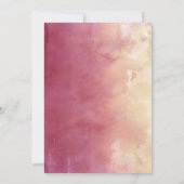 Tropische liefdesbatchbestemming save the date (Achterkant)