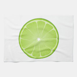 Tropische Limoen Party Theedoek
