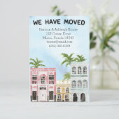 Tropische locatie Bewegende aankondiging (Staand voorkant)