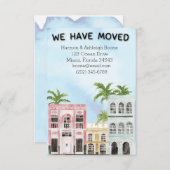 Tropische locatie Bewegende aankondiging (Voorkant / Achterkant)