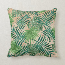 TROPISCHE LOOFPRINT, Palmbomen & Varens
