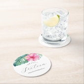 Tropische Luau aangepaste Onderzetters (Insitu)