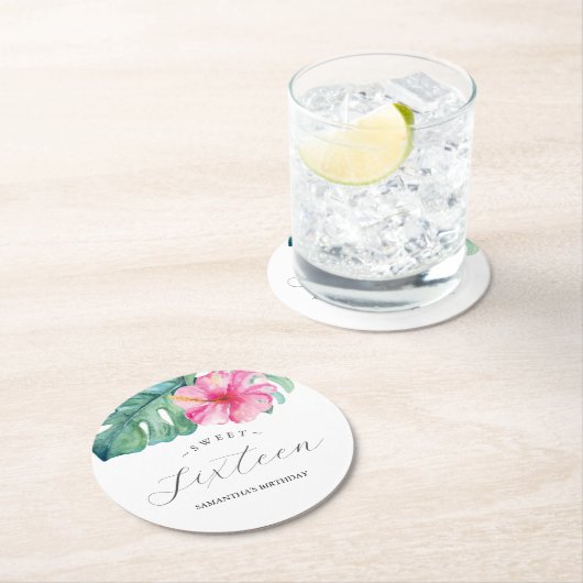 Tropische Luau aangepaste Onderzetters (Insitu)