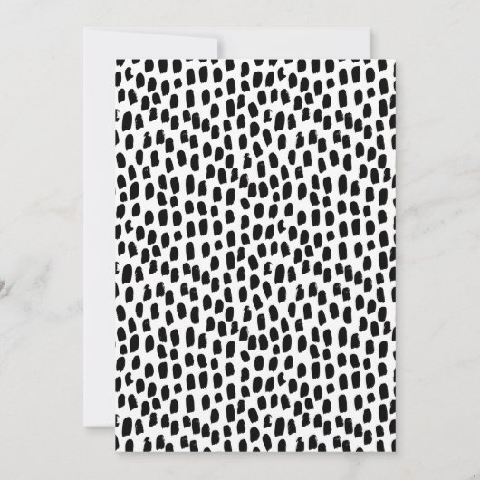 Tropische Luau Bruids Douche Uitnodiging (Achterkant)