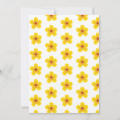 Tropische Luau Coconut Birthday Party Kaart (Achterkant)