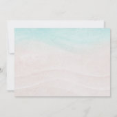 Tropische Luau Pineapple Beach Verjaardag Kaart (Achterkant)