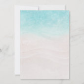 Tropische Luau Pineapple Beach Verjaardag Kaart (Achterkant)