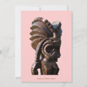 Tropische Luau-repetitie Kaart (Achterkant)