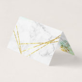 Tropische luiaard | Baby shower Dank u Visitekaartje (Achterkant)