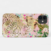Tropische luipdruk floral Hawaiian Case-Mate iPhone Case (Achterkant (horizontaal))