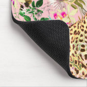 Tropische luipdruk floral Hawaiian Muismat (Hoek)