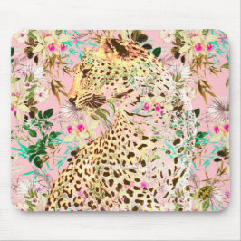 Tropische luipdruk floral Hawaiian Muismat